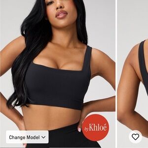 Fabletics Black Sports Bra